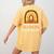 Teach Leopard Rainbow Cute Halloween Costume Teacher Women Women's Comfort Colors T-Shirt Back Print Mustard Teach Leopard Rainbow Cute Halloween Costume Teacher Women Women's Comfort Colors T-Shirt Back Print Mustard