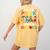 I Teach Pre-K Superheroes Students Teacher Back To School Women's Comfort Colors T-Shirt Back Print Mustard