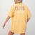 Teacher 2ND Grade Team Like a Normal Team But Much Cooler Women's Comfort Colors T-Shirt Back Print Mustard