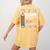 Teacher Besties Because Going Crazy Alone Is Not As Much Fun Women's Comfort Colors T-Shirt Back Print Mustard