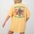 Teacher Christmas Rockin' Around The Classroom Men Women Kids Women's Comfort Colors T-Shirt Back Print Mustard
