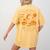 Teacher By Day Witch By Night Halloween Teacher Witch Women's Comfort Colors T-Shirt Back Print Mustard