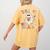 Teacher Halloween Trick Or Teach Floral Ghost Women's Comfort Colors T-Shirt Back Print Mustard Teacher Halloween Trick Or Teach Floral Ghost Women's Comfort Colors T-Shirt Back Print Mustard