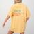 Teacher Kindness Compassion Confidence Teaching Women's Comfort Colors T-Shirt Back Print Mustard Teacher Kindness Compassion Confidence Teaching Women's Comfort Colors T-Shirt Back Print Mustard