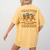 Teacher Of Smart Cookies Gingerbread Christmas Teacher Women's Comfort Colors T-Shirt Back Print Mustard Teacher Of Smart Cookies Gingerbread Christmas Teacher Women's Comfort Colors T-Shirt Back Print Mustard