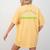 Teacher Superhero Student Educator Special Education Women's Comfort Colors T-Shirt Back Print Mustard