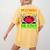 Teacher Teachers Love Brains Skeleton Hand Heart Halloween Women's Comfort Colors T-Shirt Back Print Mustard Teacher Teachers Love Brains Skeleton Hand Heart Halloween Women's Comfort Colors T-Shirt Back Print Mustard