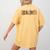 Teacher Thanksgiving Women Autumn Fall Halloween Pumpkin Tee Women's Comfort Colors T-Shirt Back Print Mustard