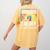 Teacher's Assistant Straight Outta Energy Teaching Tie Dye For Men Women Women's Comfort Colors T-Shirt Back Print Mustard