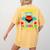 Teachers Are Superheroes – Fun Appreciation Women's Comfort Colors T-Shirt Back Print Mustard Teachers Are Superheroes – Fun Appreciation Women's Comfort Colors T-Shirt Back Print Mustard