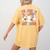 Teaching My Boos Cute Spooky Ghost Teacher Halloween Women Women's Comfort Colors T-Shirt Back Print Mustard