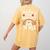 Teaching Tiny Humans Big Things I Teacher Women's Comfort Colors T-Shirt Back Print Mustard Teaching Tiny Humans Big Things I Teacher Women's Comfort Colors T-Shirt Back Print Mustard