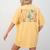 I Tell Young People About Dead People Groovy History Teacher Women's Comfort Colors T-Shirt Back Print Mustard I Tell Young People About Dead People Groovy History Teacher Women's Comfort Colors T-Shirt Back Print Mustard