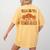 Thankful Teacher's Aide Thanksgiving Autumn Fall Women Men Women's Comfort Colors T-Shirt Back Print Mustard