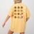 Thanksgiving Order Of Operations Thanksgiving Math Teacher Women's Comfort Colors T-Shirt Back Print Mustard