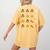 Thanksgiving Order Of Operations Quiz Math Teacher Life Women's Comfort Colors T-Shirt Back Print Mustard