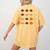Thanksgiving Order Of Operations Turkey Quiz Math Teacher Women's Comfort Colors T-Shirt Back Print Mustard