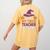 This Is My Tired Teacher Costume Halloween Premium Tri-Blend Women's Comfort Colors T-Shirt Back Print Mustard