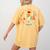 Toddler Squad Pre-K Teacher Pre School Back To School Women's Comfort Colors T-Shirt Back Print Mustard