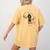 History Education Is Freedom African Map Black Teacher Women's Comfort Colors T-Shirt Back Print Mustard