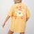 Trick Or Teach Cute Floral Ghost Teacher Halloween Costume Women's Comfort Colors T-Shirt Back Print Mustard Trick Or Teach Cute Floral Ghost Teacher Halloween Costume Women's Comfort Colors T-Shirt Back Print Mustard