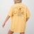 Trick Or Teach Halloween Teacher Women's Comfort Colors T-Shirt Back Print Mustard Trick Or Teach Halloween Teacher Women's Comfort Colors T-Shirt Back Print Mustard