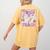 Trick Or Teach Retro Halloween Teacher Look Women's Comfort Colors T-Shirt Back Print Mustard Trick Or Teach Retro Halloween Teacher Look Women's Comfort Colors T-Shirt Back Print Mustard