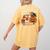 Trick Or Teach Retro Halloween Teacher Women Men Costume Women's Comfort Colors T-Shirt Back Print Mustard Trick Or Teach Retro Halloween Teacher Women Men Costume Women's Comfort Colors T-Shirt Back Print Mustard