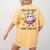 Trick Or Treat Point Your Feet Halloween Ghost Dance Teacher Women's Comfort Colors T-Shirt Back Print Mustard
