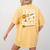 Trig Or Treat Shirt Halloween Math Teacher School College Men Women Kids Women's Comfort Colors T-Shirt Back Print Mustard