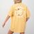 Twin Day For Spirit Week Teacher Bestie Matching Women's Comfort Colors T-Shirt Back Print Mustard Twin Day For Spirit Week Teacher Bestie Matching Women's Comfort Colors T-Shirt Back Print Mustard