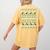 Ugly Sweater Boston Terrier Dog Christmas Dog Lover Xmas Men Women Kids Women's Comfort Colors T-Shirt Back Print Mustard