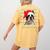 Ugly Xmas Sweater Santa Boston Terrier Dog Christmas For Men Women Kids Women's Comfort Colors T-Shirt Back Print Mustard