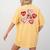 Valentine You Are Loved Worthy Enough Candy Heart Teacher For Men Women Girls Kids Women's Comfort Colors T-Shirt Back Print Mustard