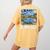 Van Go Retro Vanlife Art Teacher Women's Comfort Colors T-Shirt Back Print Mustard