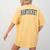 Varsity Grey Nantucket Women's Comfort Colors T-Shirt Back Print Mustard