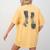 Violin Player Instrument Music Teacher Musical Violinist Women's Comfort Colors T-Shirt Back Print Mustard Violin Player Instrument Music Teacher Musical Violinist Women's Comfort Colors T-Shirt Back Print Mustard