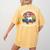 Weird Teachers Build Character Teacher Women's Comfort Colors T-Shirt Back Print Mustard Weird Teachers Build Character Teacher Women's Comfort Colors T-Shirt Back Print Mustard