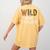 Wild About Kindergarten Teacher Leopard Print Women's Comfort Colors T-Shirt Back Print Mustard Wild About Kindergarten Teacher Leopard Print Women's Comfort Colors T-Shirt Back Print Mustard