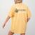 Wild About Teaching School Crew 4th Grade Teacher Squad Women's Comfort Colors T-Shirt Back Print Mustard