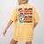 I Will Drink Coffee Here Or There Funny Teacher Teaching Men Women Girls Kids Women's Comfort Colors T-Shirt Back Print Mustard