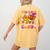 Will Trade Students For Candy Teacher Halloween Women's Comfort Colors T-Shirt Back Print Mustard