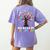 100 Days In The Books Reading Teacher 100th Day Of School Women's Comfort Colors T-Shirt Back Print Violet 100 Days In The Books Reading Teacher 100th Day Of School Women's Comfort Colors T-Shirt Back Print Violet