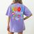 100 Days Of Living That 2nd Grade Life Boy Girl Teacher Women's Comfort Colors T-Shirt Back Print Violet 100 Days Of Living That 2nd Grade Life Boy Girl Teacher Women's Comfort Colors T-Shirt Back Print Violet