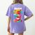 100th Day Of School Teachers Kids Child Happy 100 Days Women's Comfort Colors T-Shirt Back Print Violet 100th Day Of School Teachers Kids Child Happy 100 Days Women's Comfort Colors T-Shirt Back Print Violet