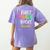1st Grade Teacher Women's Comfort Colors T-Shirt Back Print Violet 1st Grade Teacher Women's Comfort Colors T-Shirt Back Print Violet