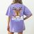 2nd Grade Teacher Christmas Second Grade Squad Reindeer Xmas For Men Women Kids Women's Comfort Colors T-Shirt Back Print Violet 2nd Grade Teacher Christmas Second Grade Squad Reindeer Xmas For Men Women Kids Women's Comfort Colors T-Shirt Back Print Violet