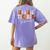 2nd Grade Teacher Squad Cute Women Groovy Fall Autumn Lovers Women's Comfort Colors T-Shirt Back Print Violet 2nd Grade Teacher Squad Cute Women Groovy Fall Autumn Lovers Women's Comfort Colors T-Shirt Back Print Violet
