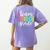 3rd Grade Team Pencil Teacher Student Back To School Girls Women's Comfort Colors T-Shirt Back Print Violet 3rd Grade Team Pencil Teacher Student Back To School Girls Women's Comfort Colors T-Shirt Back Print Violet
