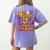 4th Grade Boo Crew Ghost Halloween Teacher Costume Women's Comfort Colors T-Shirt Back Print Violet 4th Grade Boo Crew Ghost Halloween Teacher Costume Women's Comfort Colors T-Shirt Back Print Violet